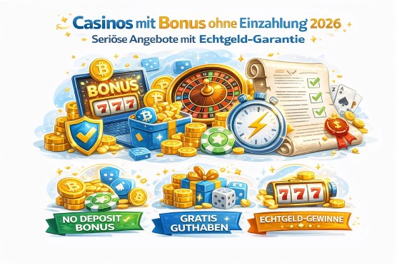 Casinos mit Bonus ohne Einzahlung 2026