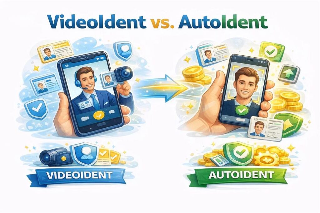 VideoIdent vs. AutoIdent